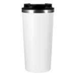 Термокружка вакуумная Palermo, белая, гладкое покрытие