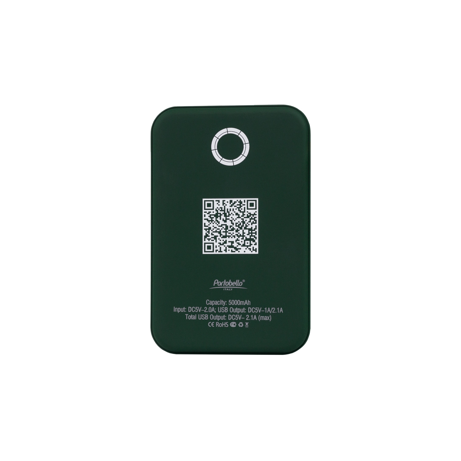 Внешний аккумулятор с подсветкой Старлайт PB (Starlight PB) 5000 mAh, зеленый — изображение 5