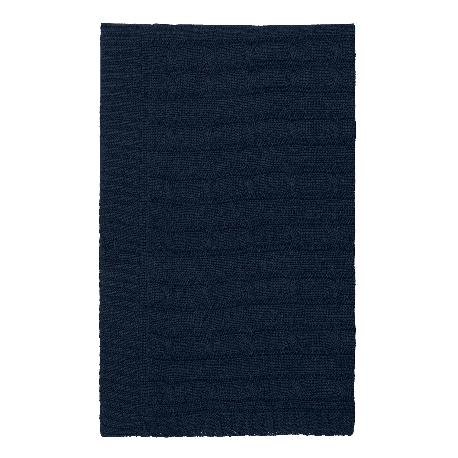 Плед Fado вязаный, синий (без подарочной коробки) — изображение 2