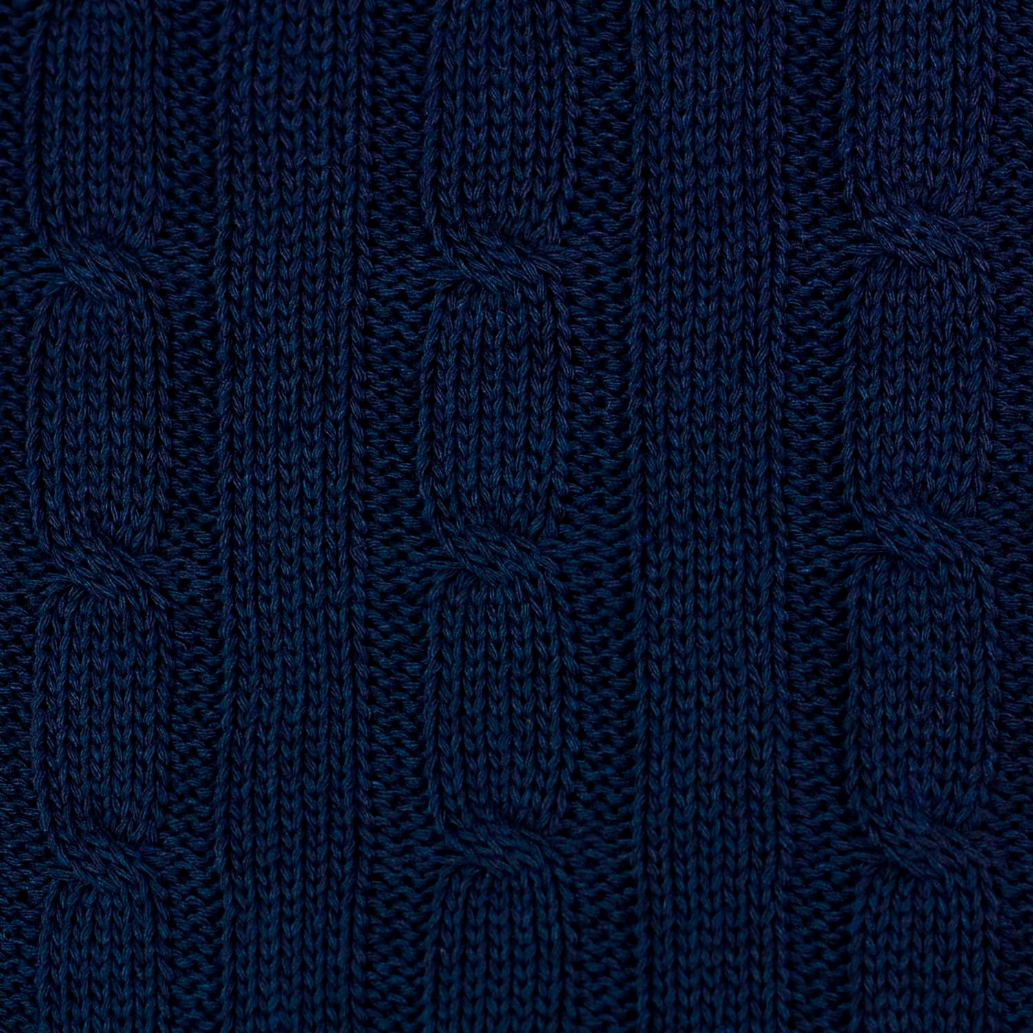 Плед Fado вязаный, синий (без подарочной коробки) — изображение 4