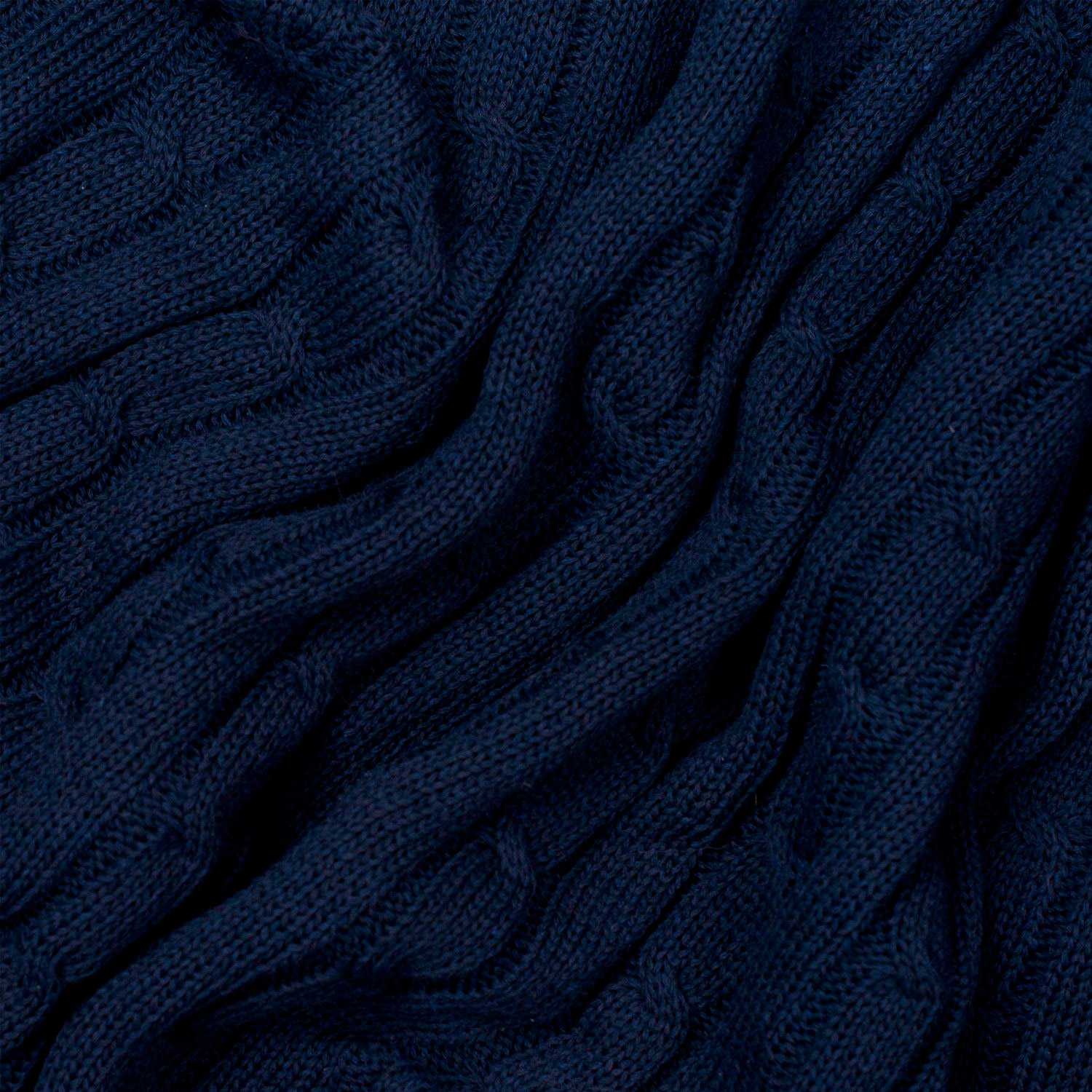 Плед Fado вязаный, синий (без подарочной коробки) — изображение 6