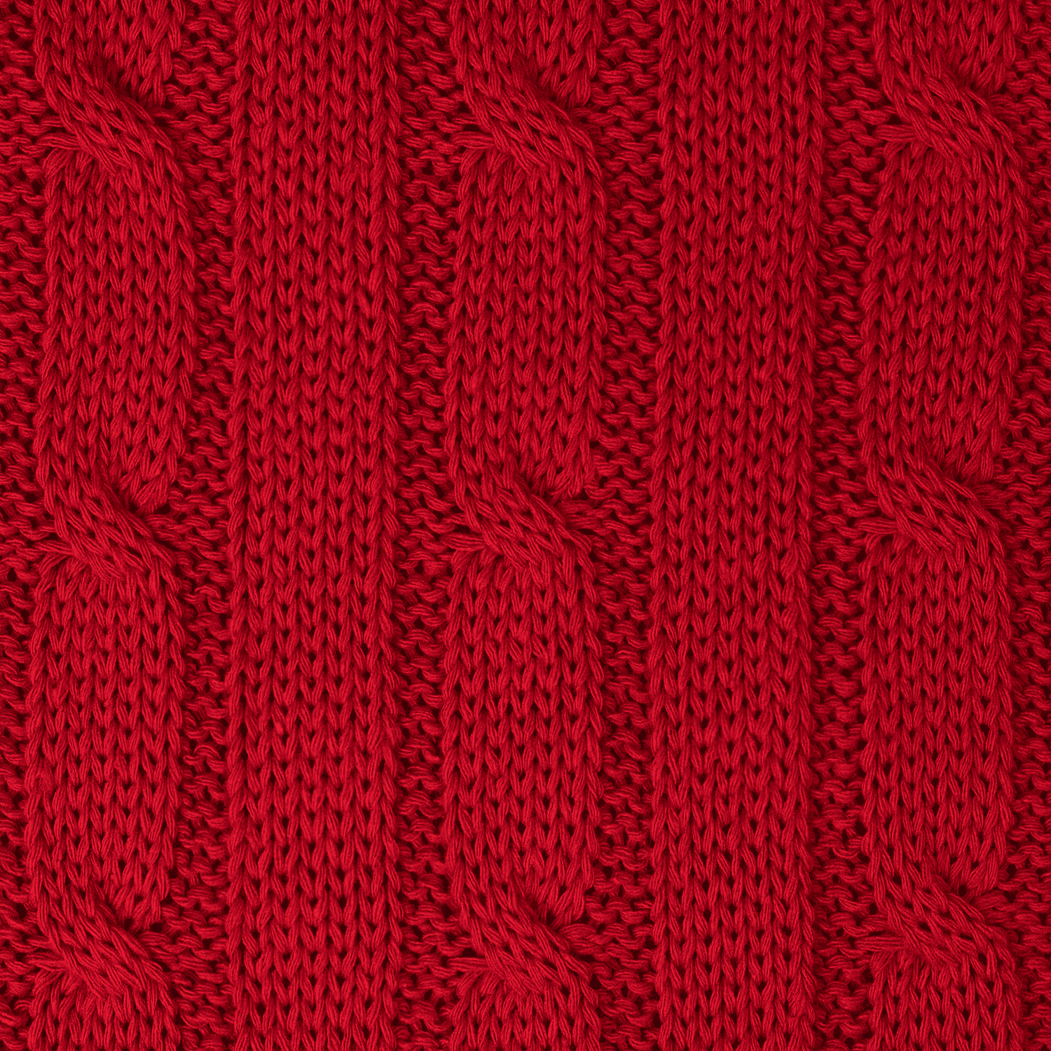 Плед Fado вязаный, красный (без подарочной коробки) — изображение 4