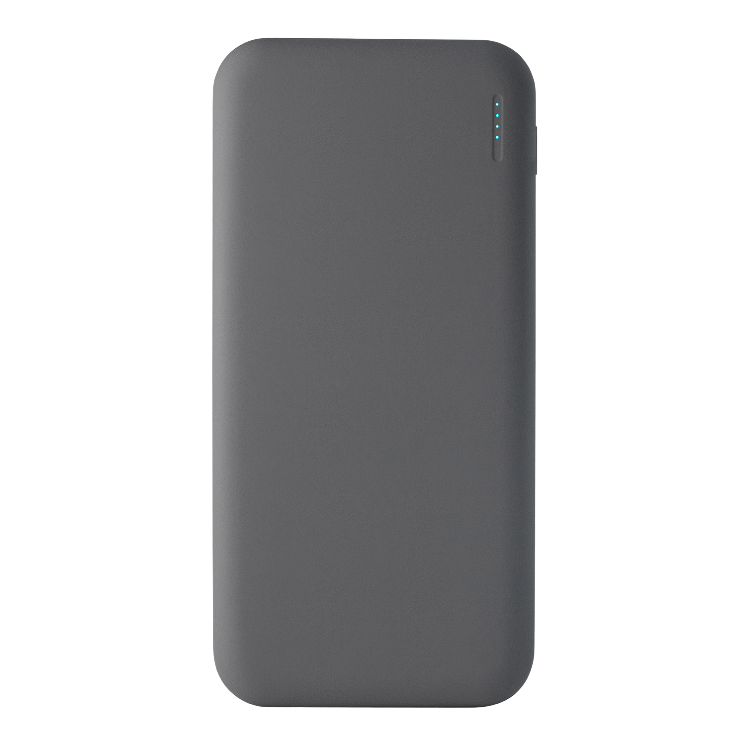 Внешний аккумулятор с подсветкой Luce 10000 mAh, серый — изображение 2