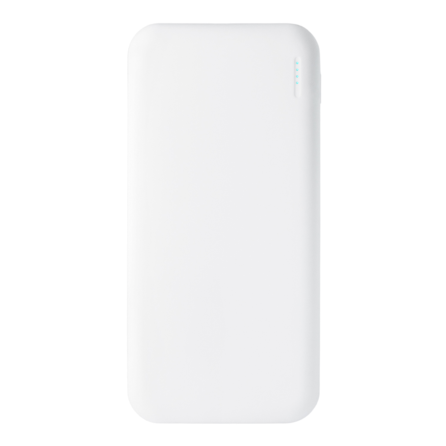 Внешний аккумулятор с подсветкой Люче (Luce) 10000 mAh, белый — изображение 2