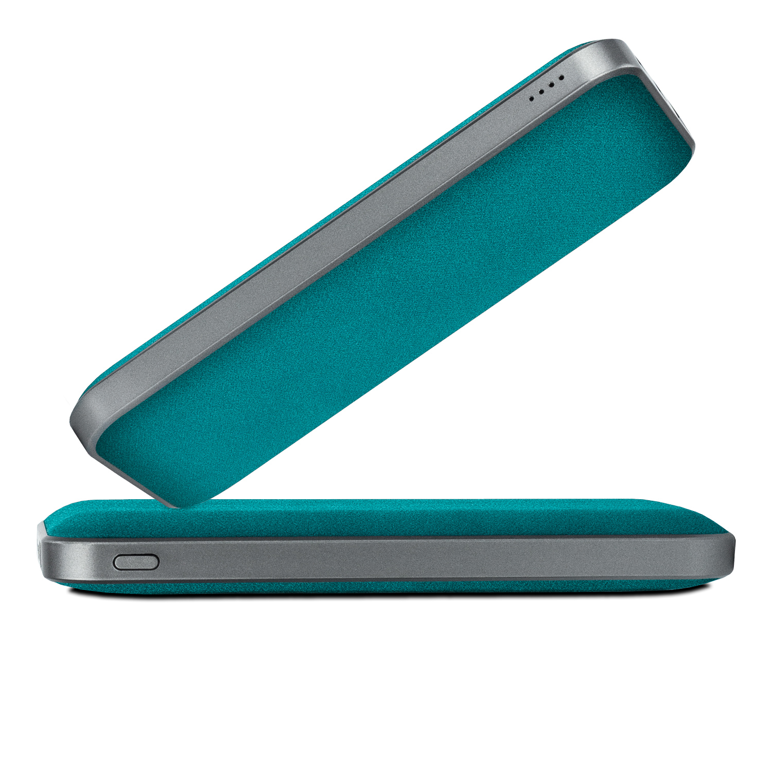 Внешний аккумулятор Ин Велюр (In Velour) 10000 mAh, бирюзовый — изображение 4