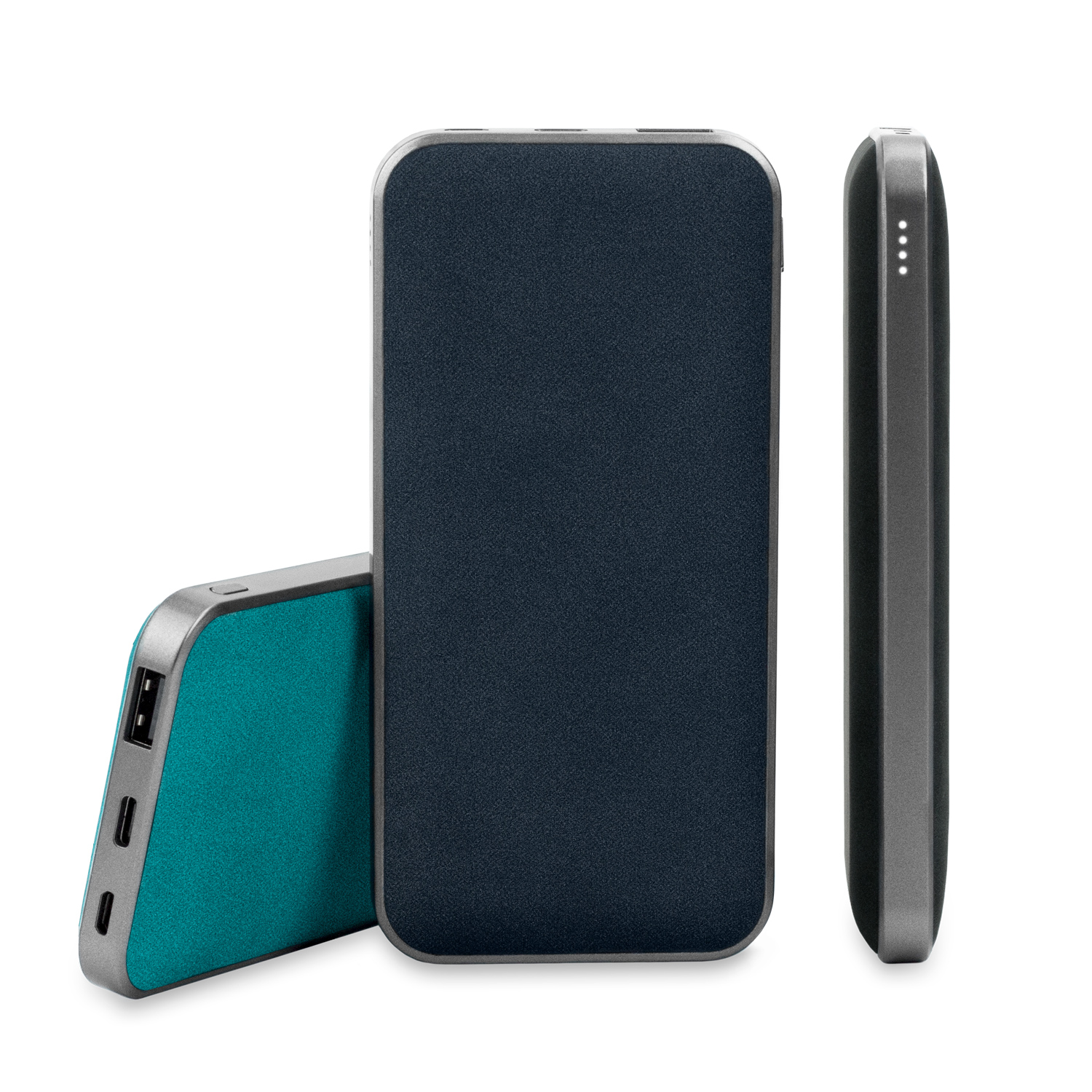 Внешний аккумулятор Ин Велюр (In Velour) 10000 mAh, серый — изображение 6