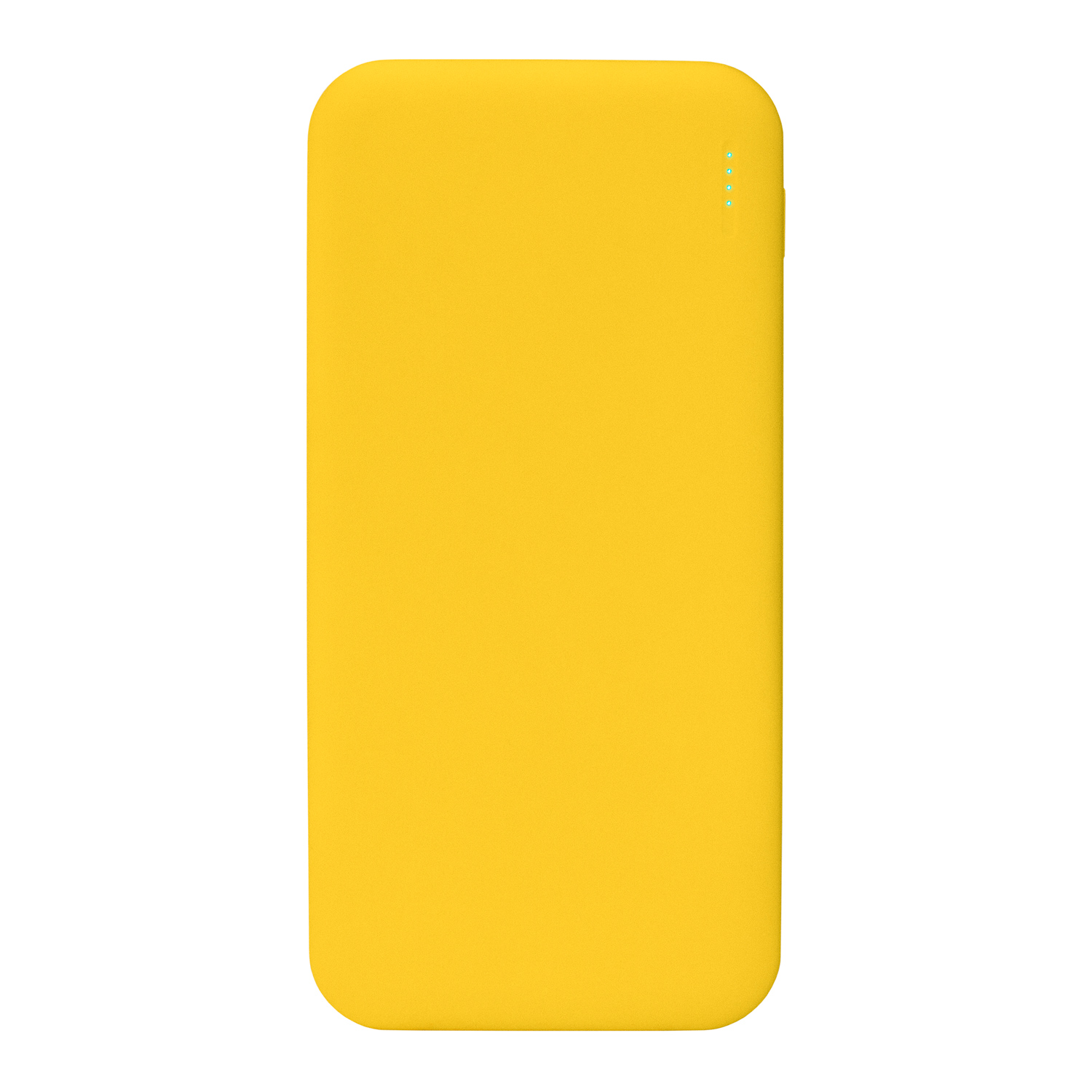 Внешний аккумулятор с подсветкой Люче (Luce) Lemoni 10000 mAh, желтый — изображение 2