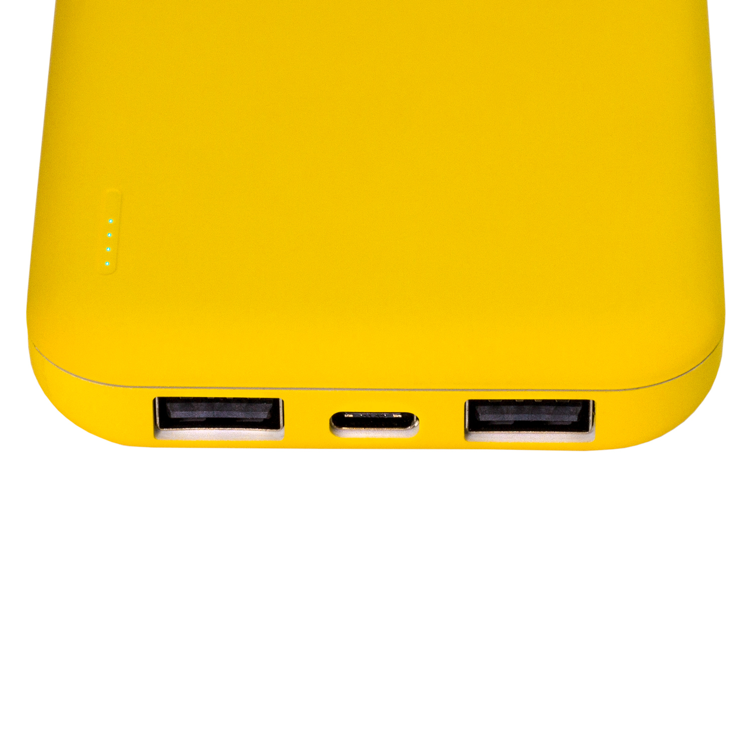 Внешний аккумулятор с подсветкой Люче (Luce) Lemoni 10000 mAh, желтый — изображение 4