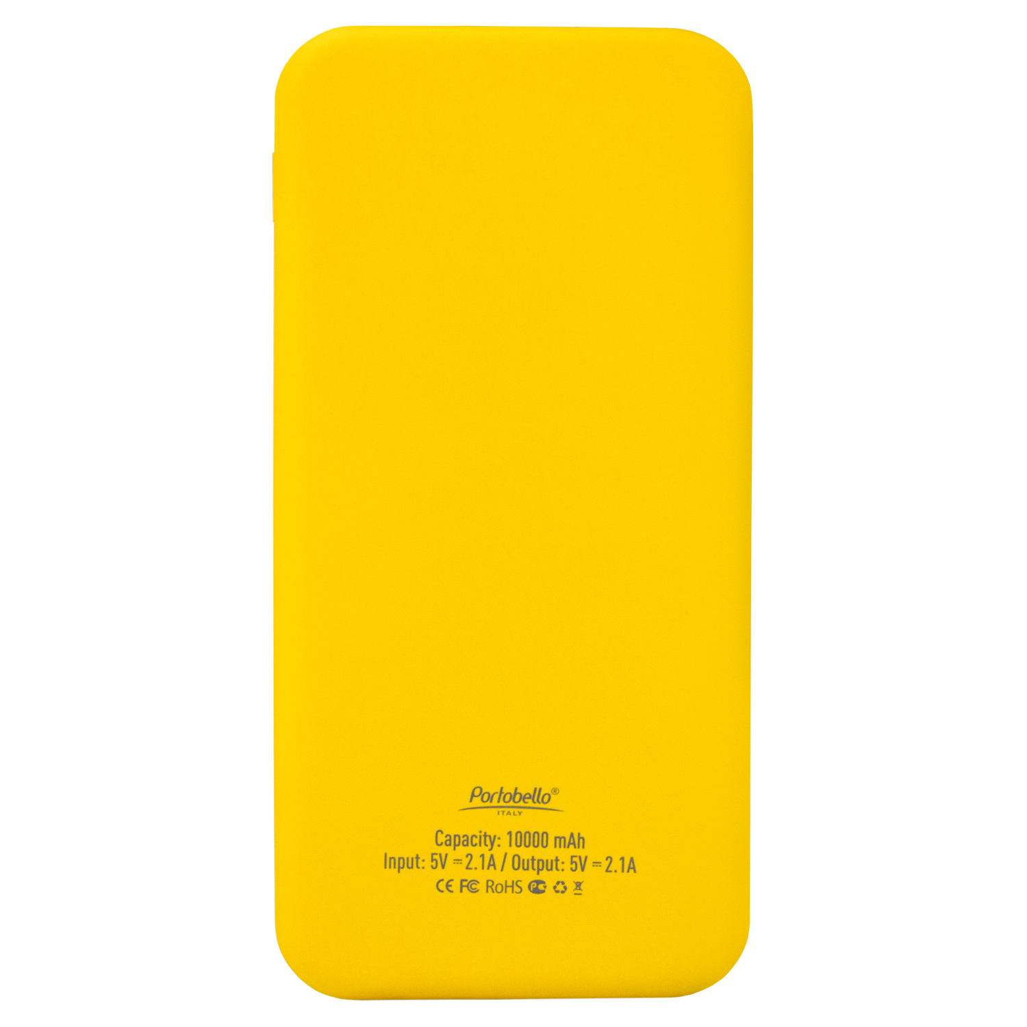 Внешний аккумулятор с подсветкой Люче (Luce) Lemoni 10000 mAh, желтый — изображение 5