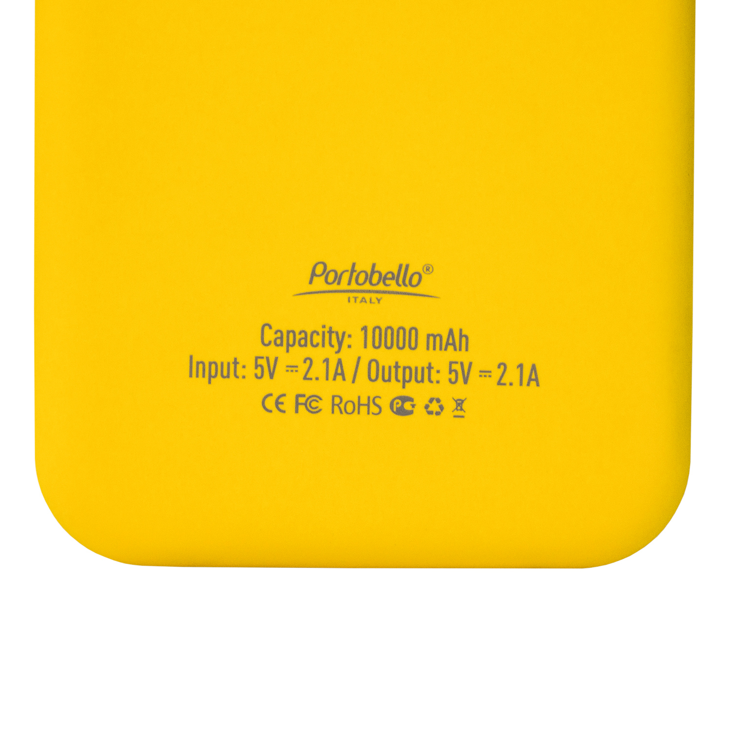 Внешний аккумулятор с подсветкой Люче (Luce) Lemoni 10000 mAh, желтый — изображение 6