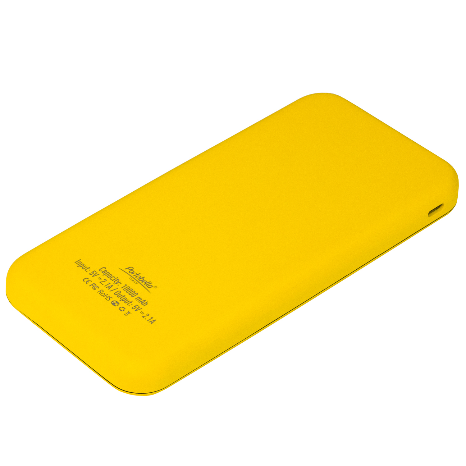 Внешний аккумулятор с подсветкой Люче (Luce) Lemoni 10000 mAh, желтый — изображение 8