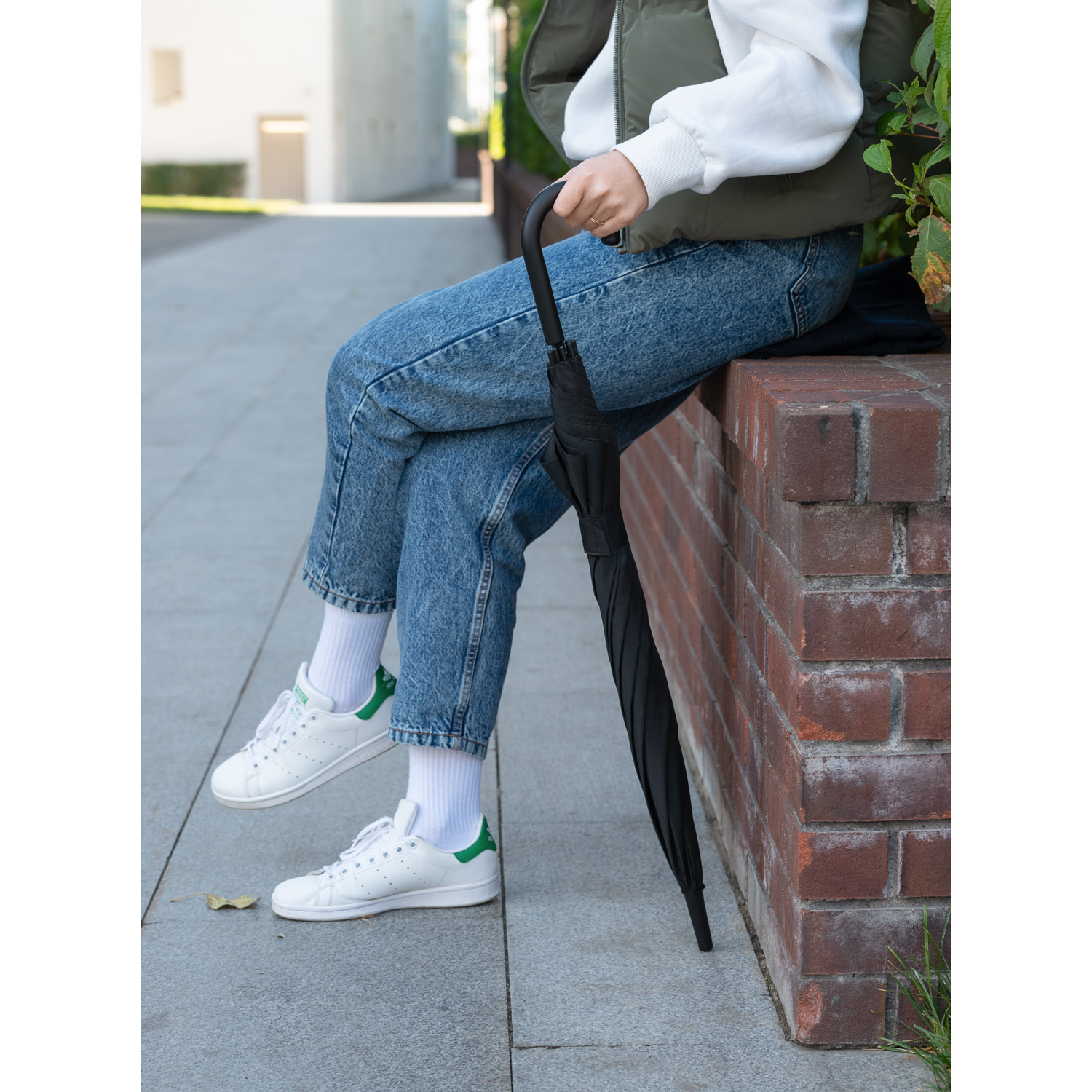 Зонт-трость, Bergwind, черный — изображение 10