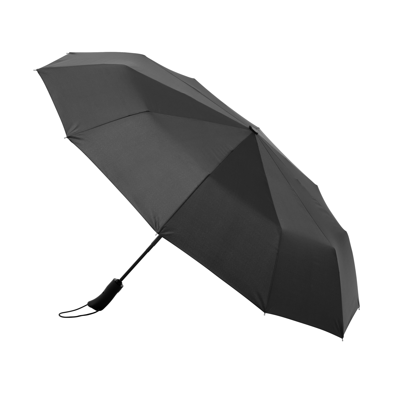 Зонт складной Levante, черный — изображение 2