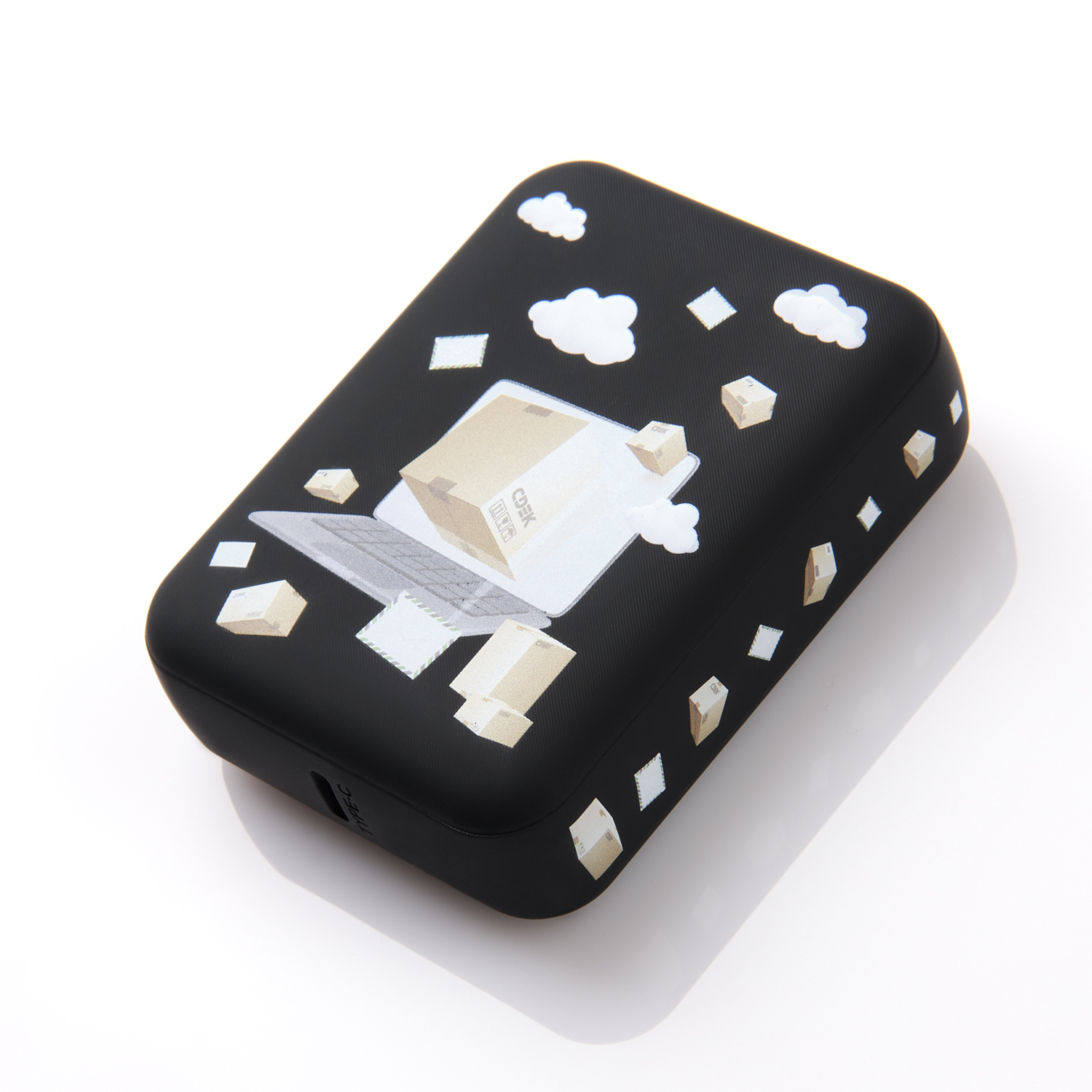 Внешний аккумулятор с функцией быстрой зарядки Formula 10000 mAh, черный — изображение 10