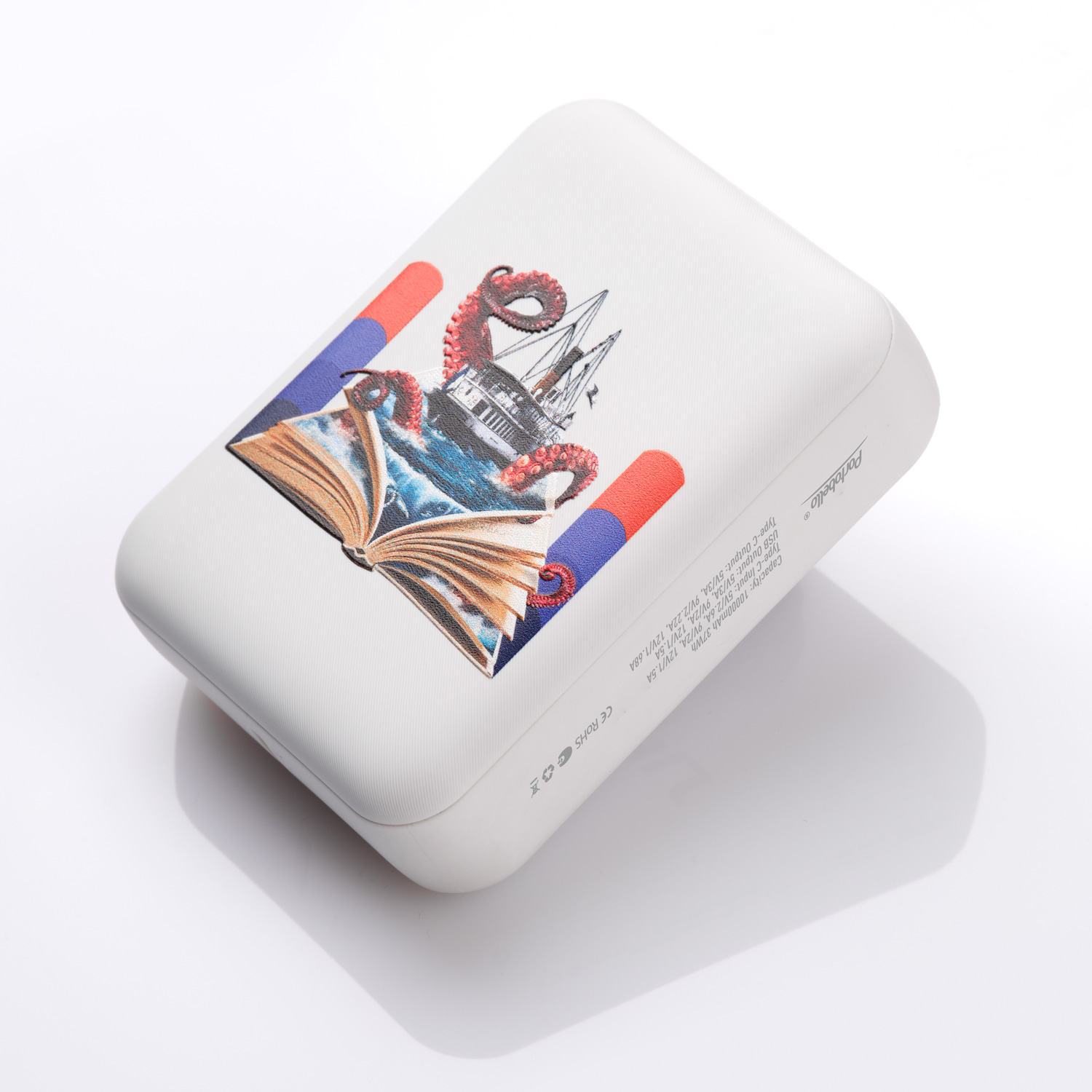 Внешний аккумулятор с функцией быстрой зарядки Formula 10000 mAh, белый — изображение 9