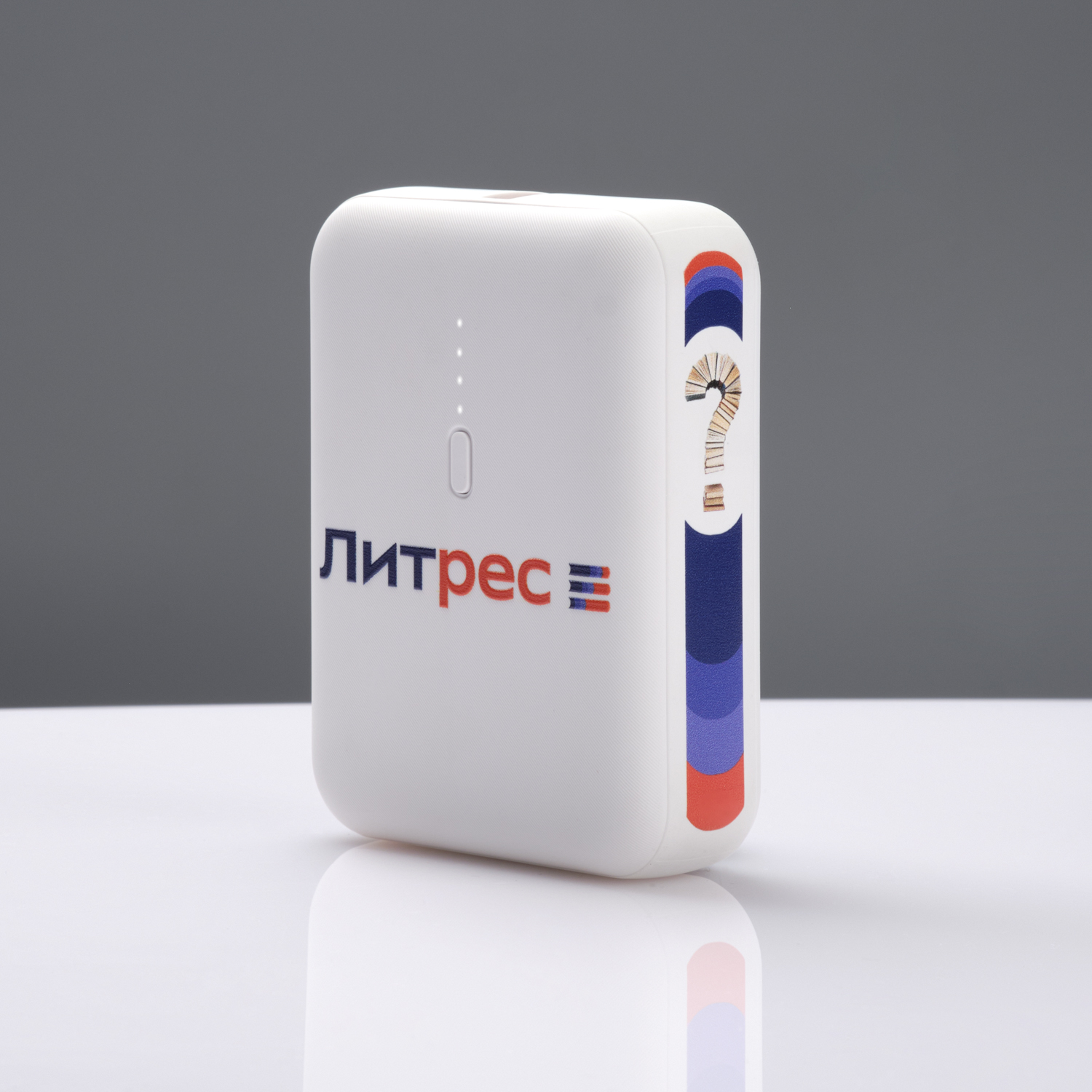 Внешний аккумулятор с функцией быстрой зарядки Формула (Formula) 10000 mAh, белый — изображение 8