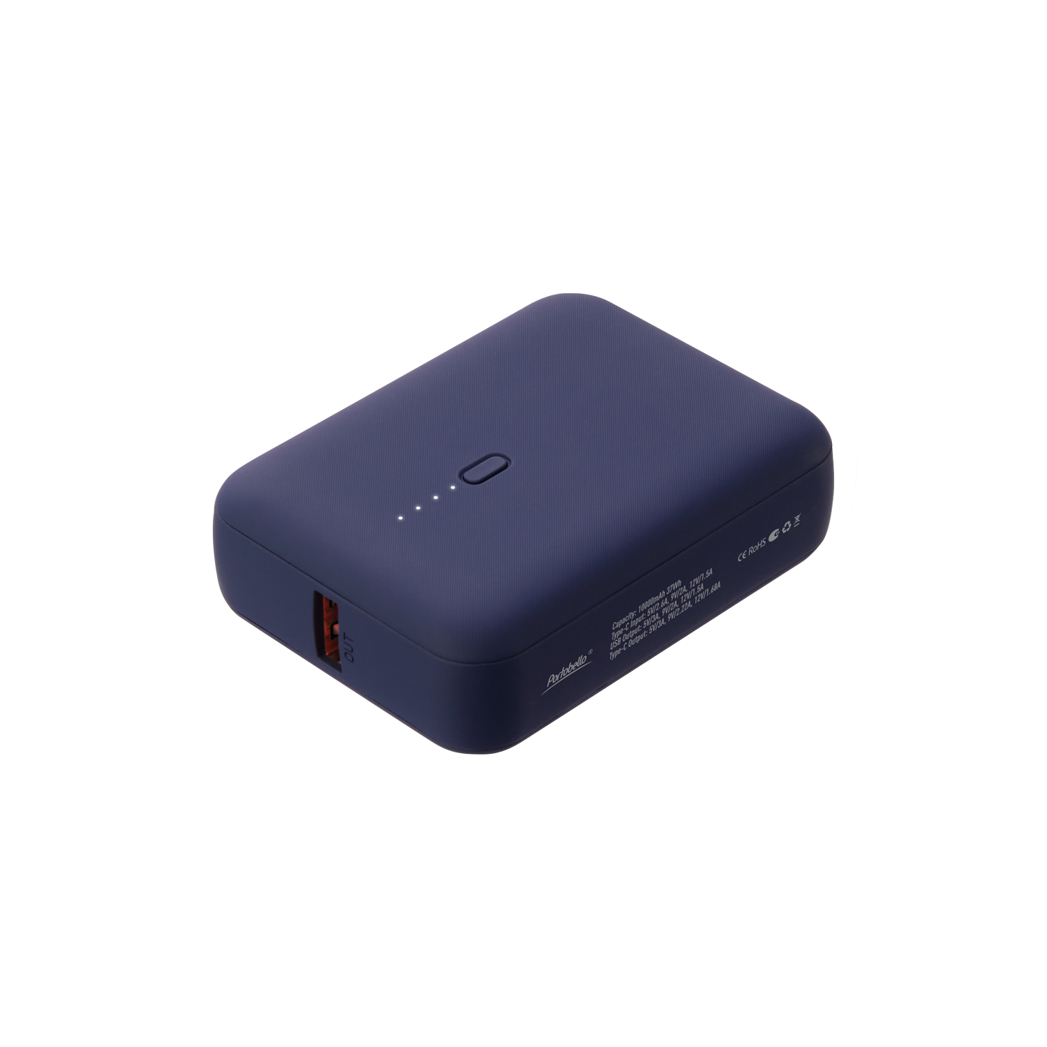 Внешний аккумулятор с функцией быстрой зарядки Formula 10000 mAh, синий