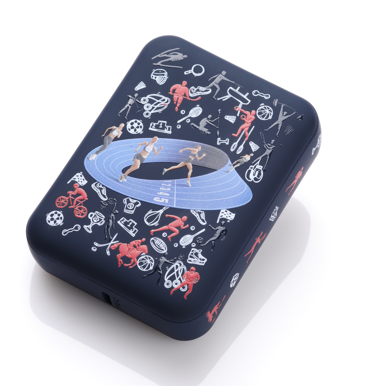 Внешний аккумулятор с функцией быстрой зарядки Formula 10000 mAh, синий — изображение 8