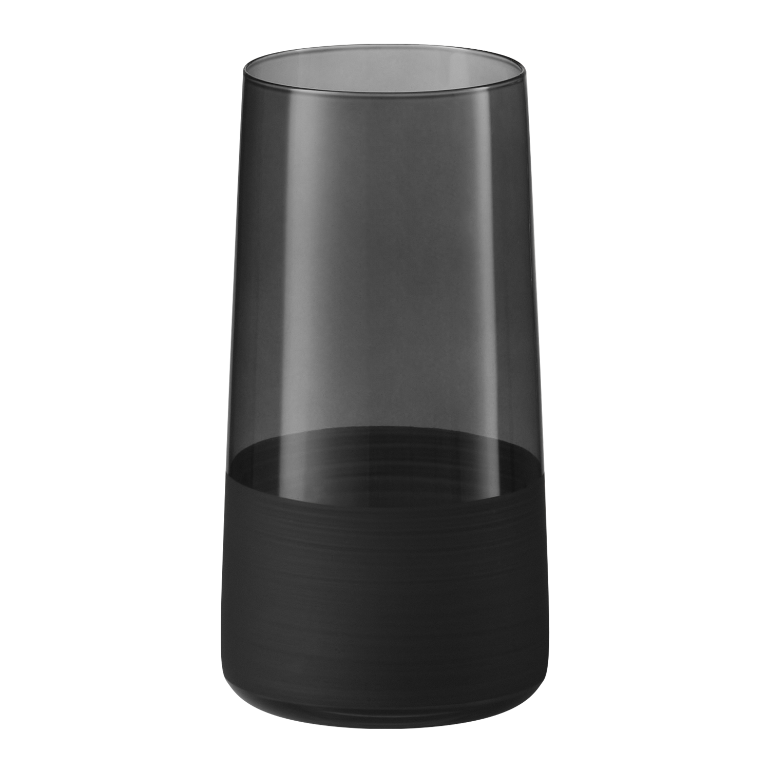Стакан для воды высокий Black Edition, черный