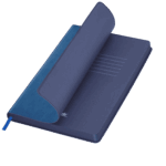 Ежедневник River side недатированный, лазурный/синий  (без упаковки, без стикера)