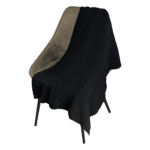 Плед Fado вязаный, темно-синий (без подарочной коробки)