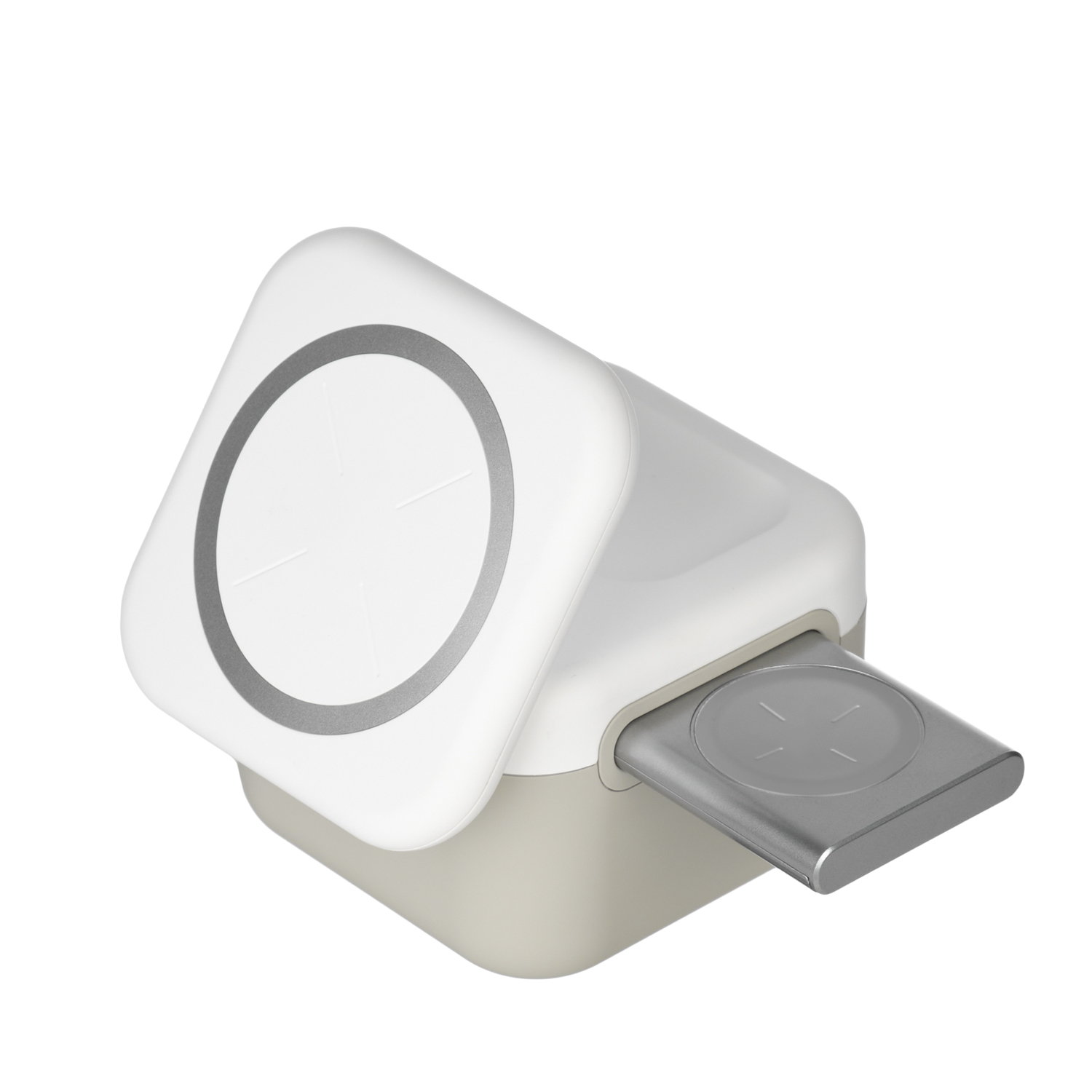 Беспроводная зарядная станция 3в1 15W Куб (Cube Wireless Magnetic) — изображение 4