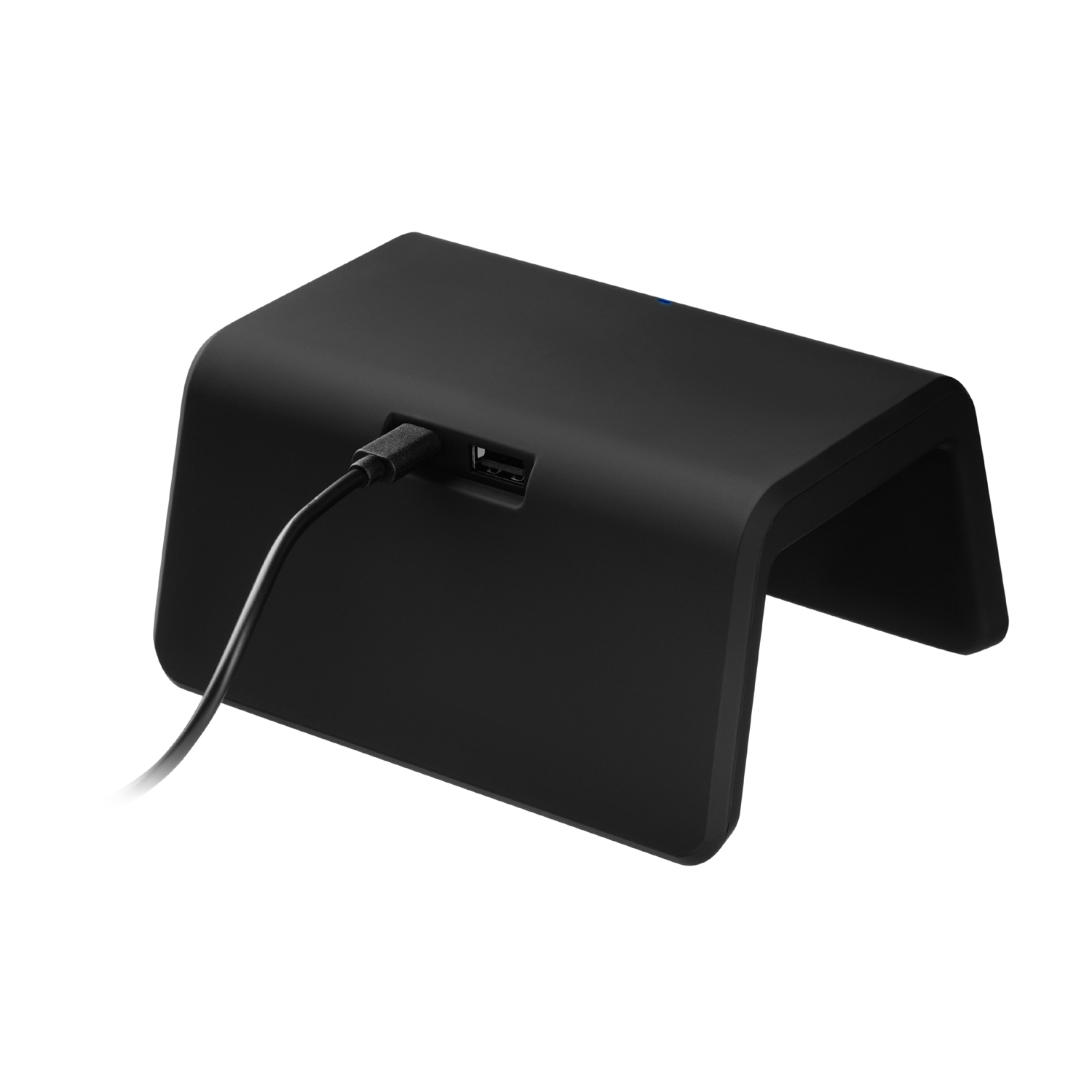 Зарядная станция с часами 15W Flame, черная — изображение 5