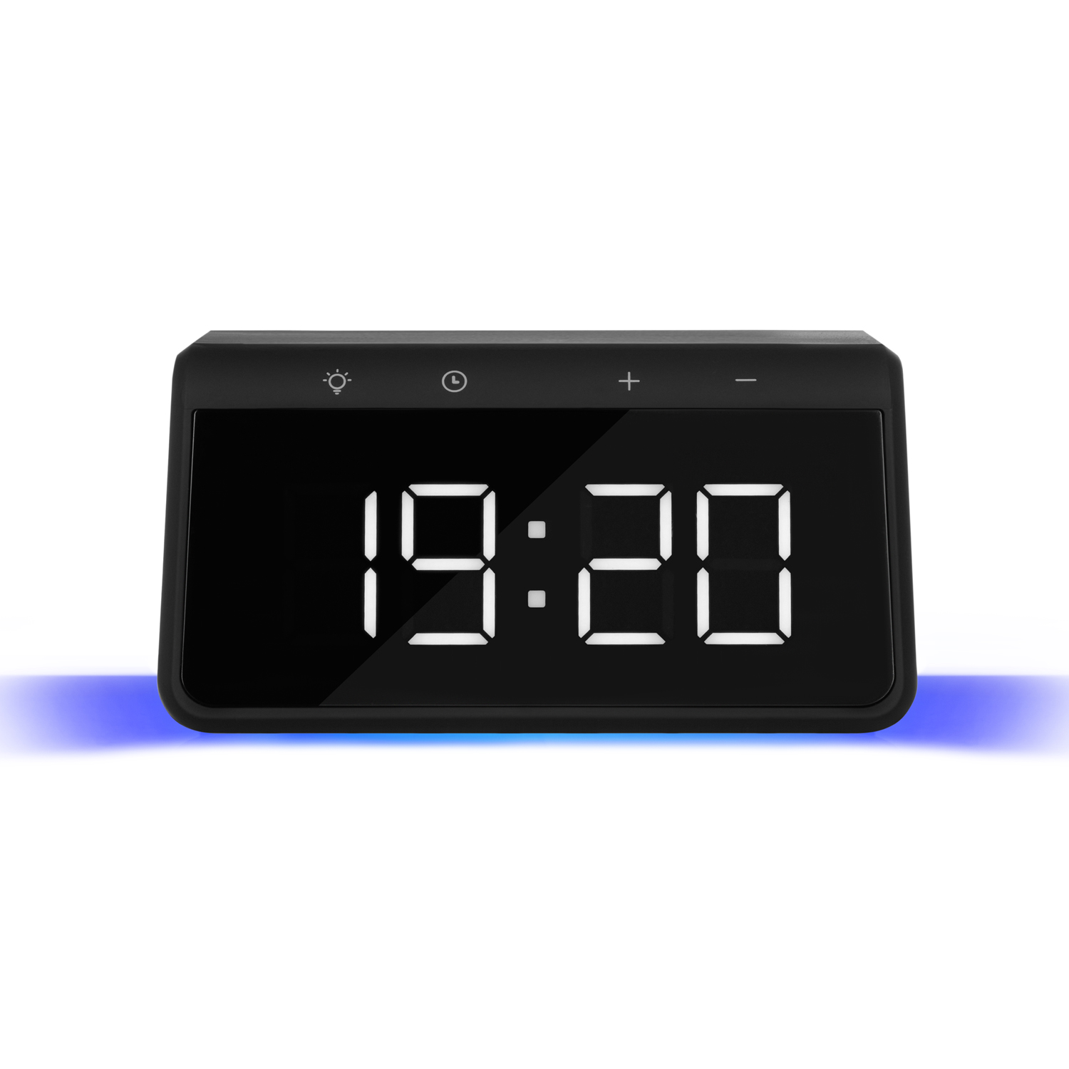 Зарядная станция с часами 15W Flame, черная — изображение 8