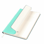 Ежедневник Spark недатированный, мятный (без упаковки, без стикера, с серой подложкой)