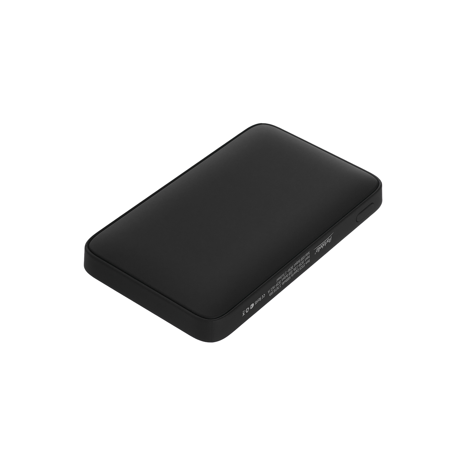 Внешний аккумулятор с подсветкой Анкор (Ancor) 5000 mAh, черный — изображение 2