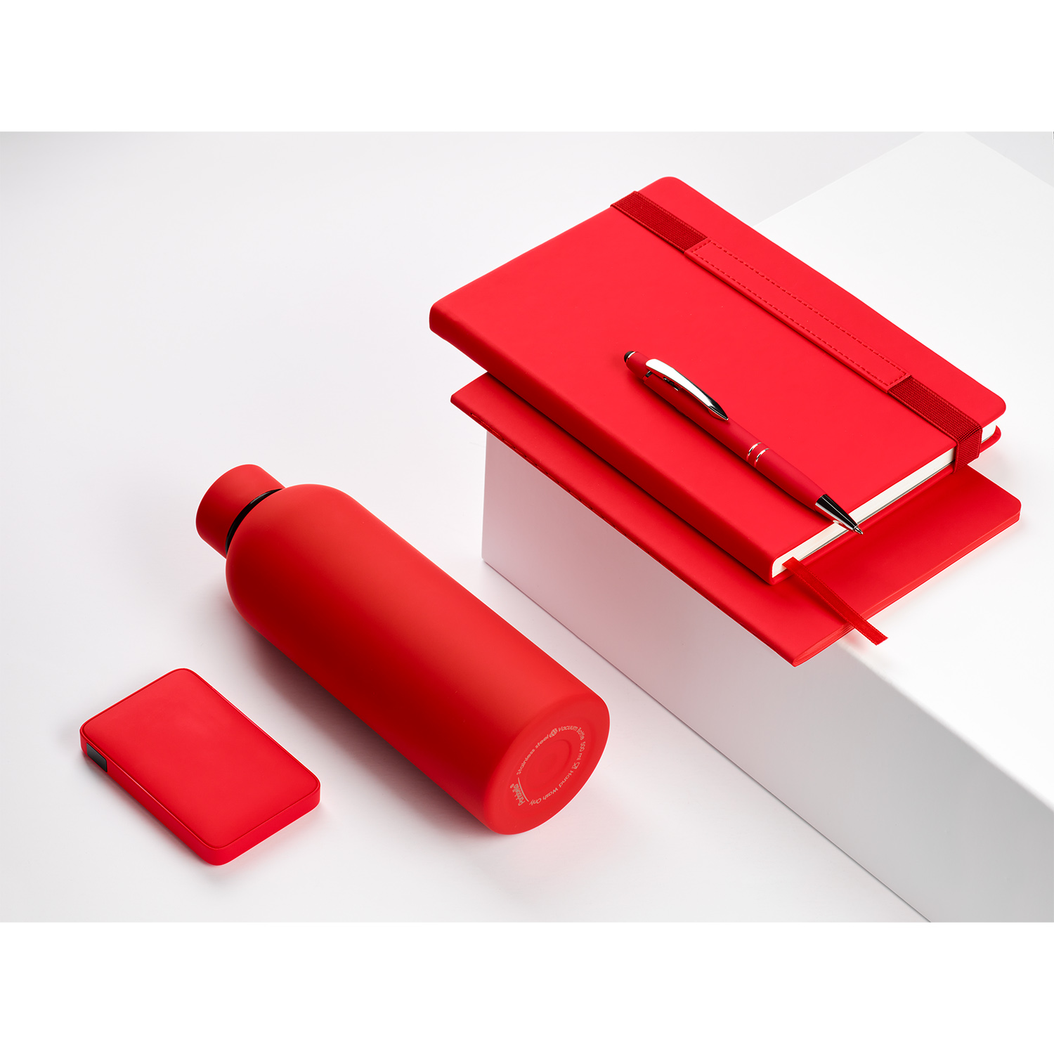 Внешний аккумулятор с подсветкой Анкор (Ancor) 5000 mAh, красный — изображение 5