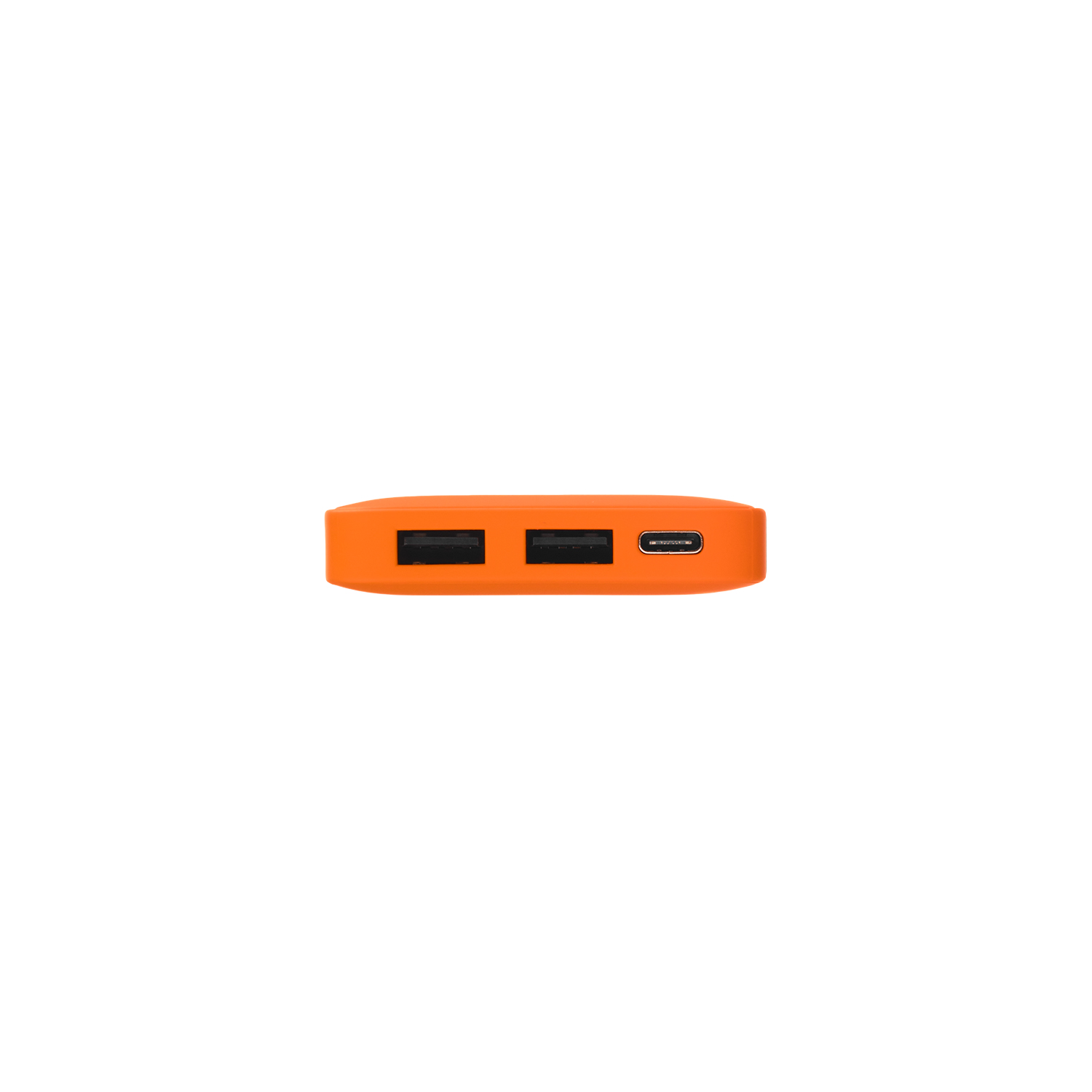Внешний аккумулятор с подсветкой Анкор (Ancor) 5000 mAh, оранжевый — изображение 6