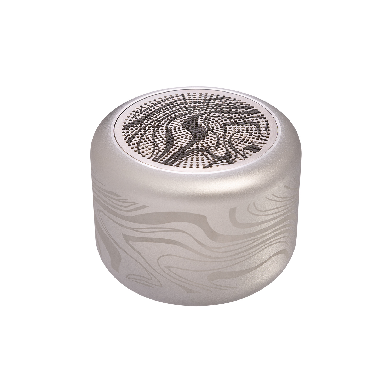 Беспроводная колонка Passion 80dB 600 mAh, серебряная — изображение 11