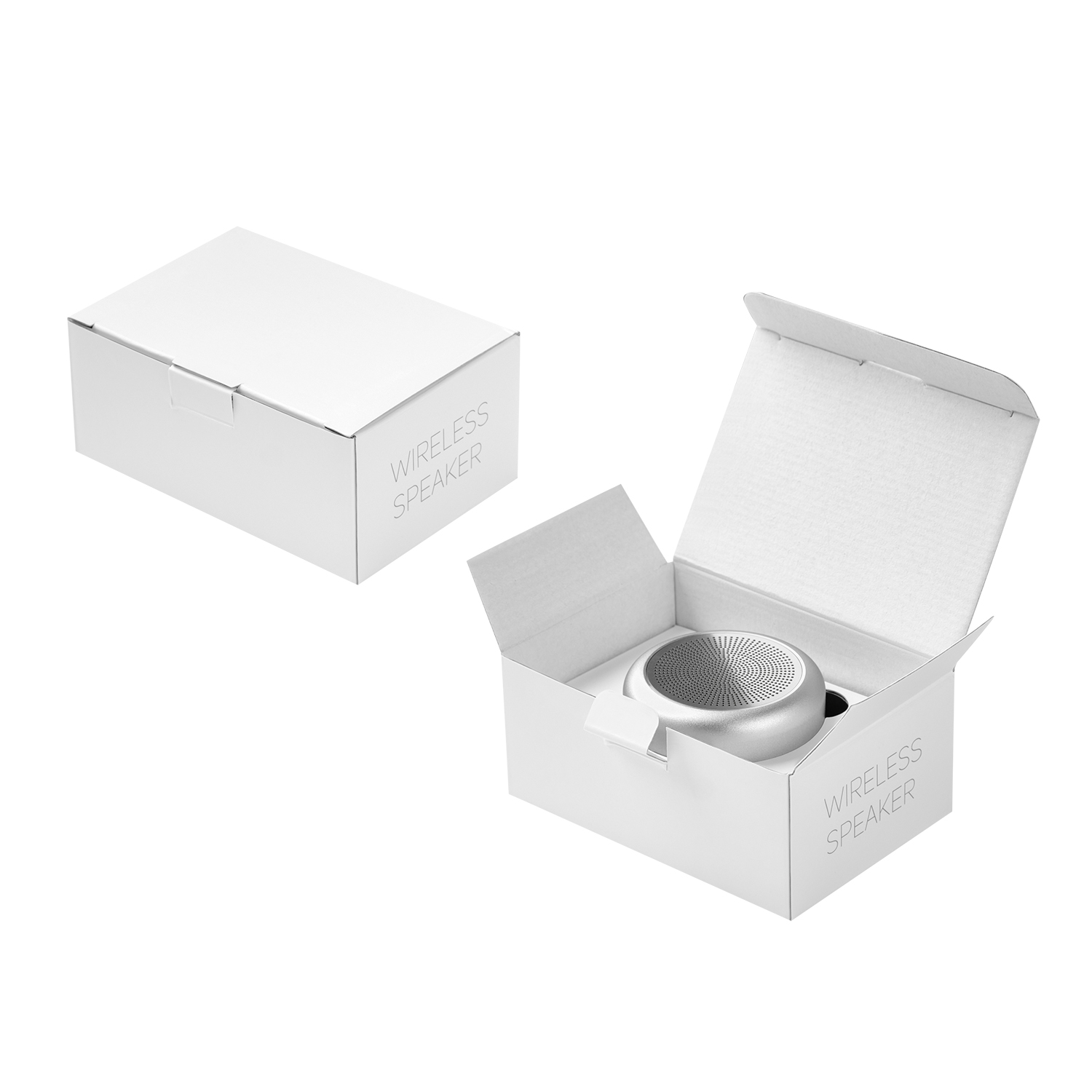 Беспроводная колонка Passion 80dB 600 mAh, серебряная — изображение 14