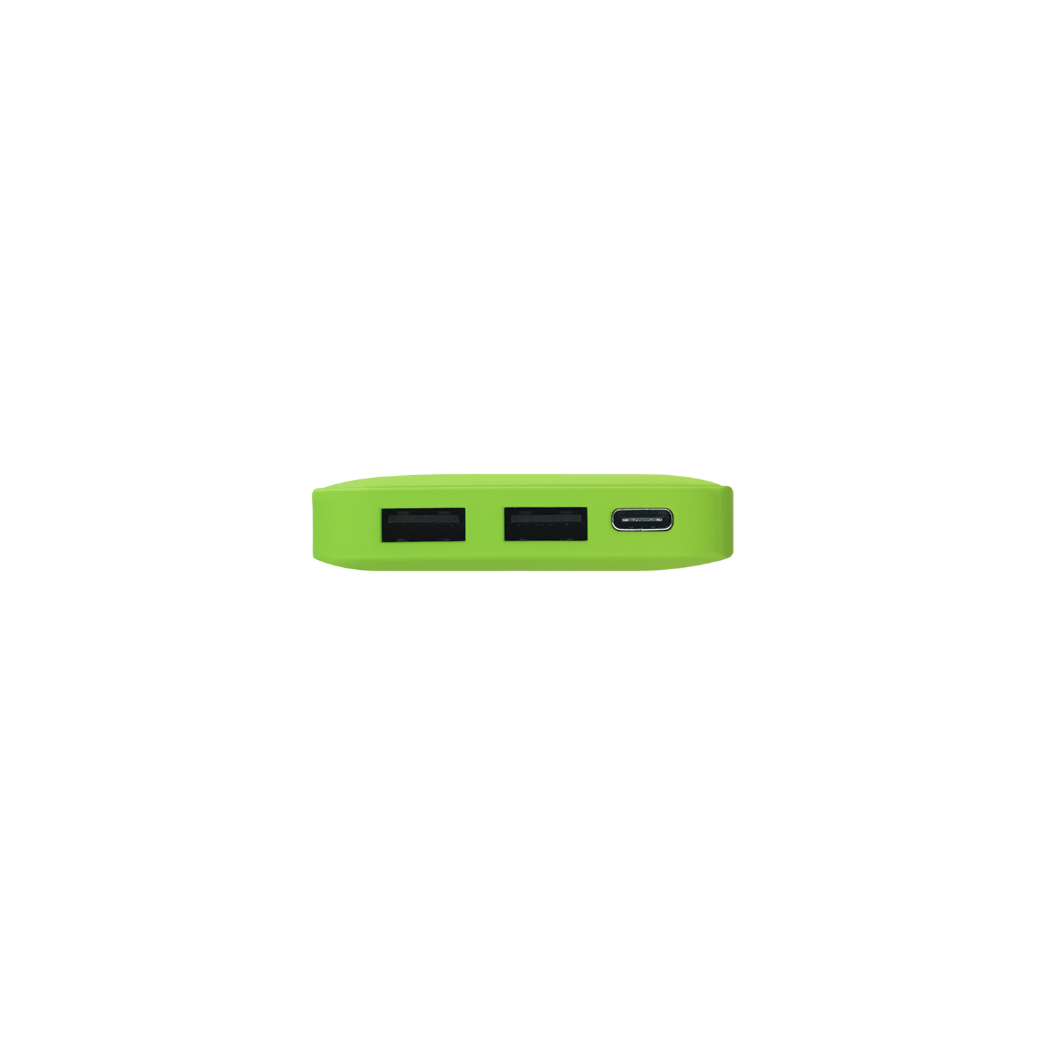 Внешний аккумулятор с подсветкой Анкор (Ancor) 5000 mAh, салатовый — изображение 6
