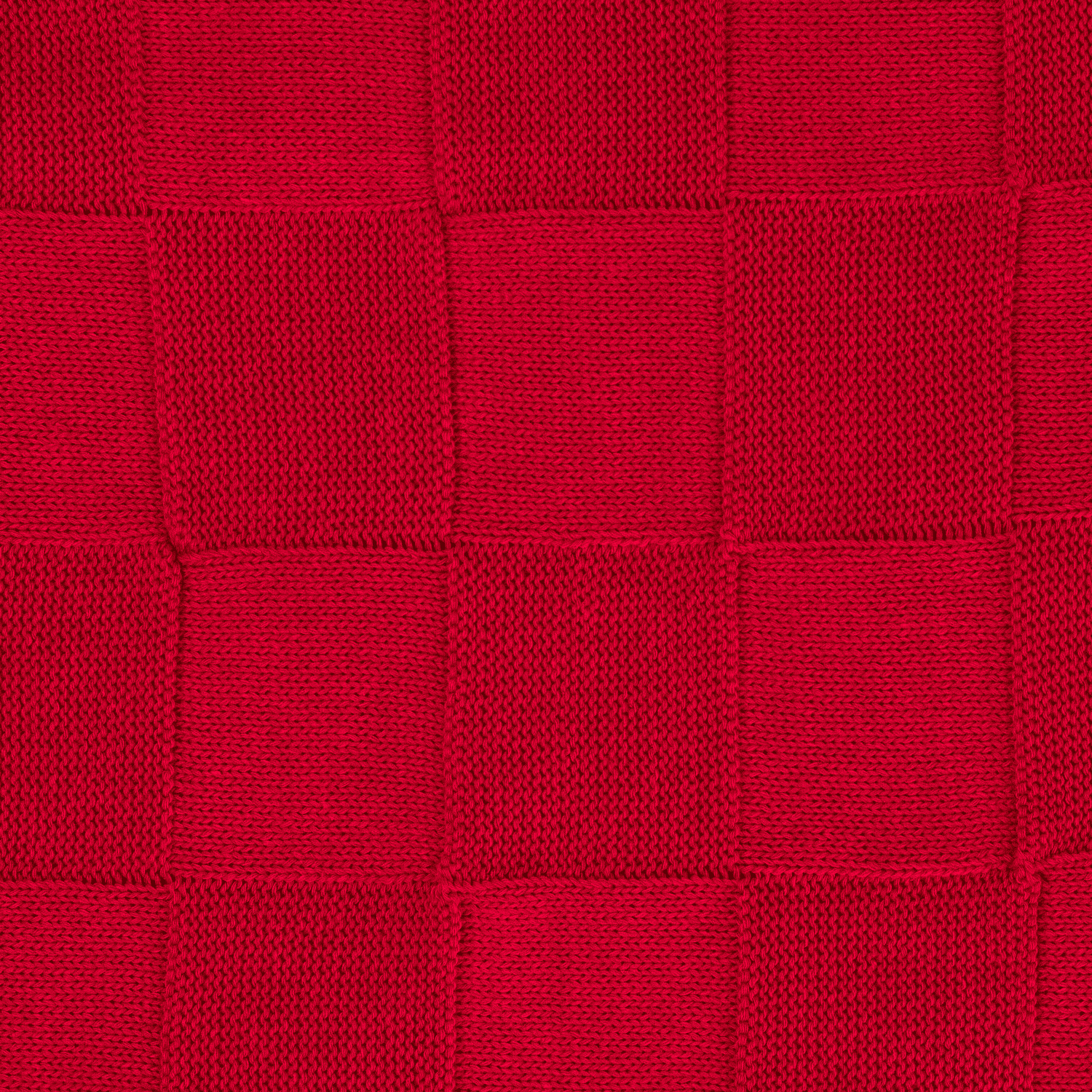 Плед Cella вязаный, красный (без подарочной коробки) — изображение 5