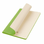 Блокнот Alpha slim, салатовый
