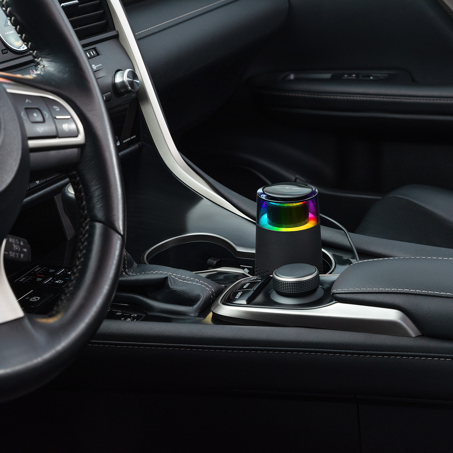 Очиститель воздуха с подсветкой Pure, черный — изображение 6