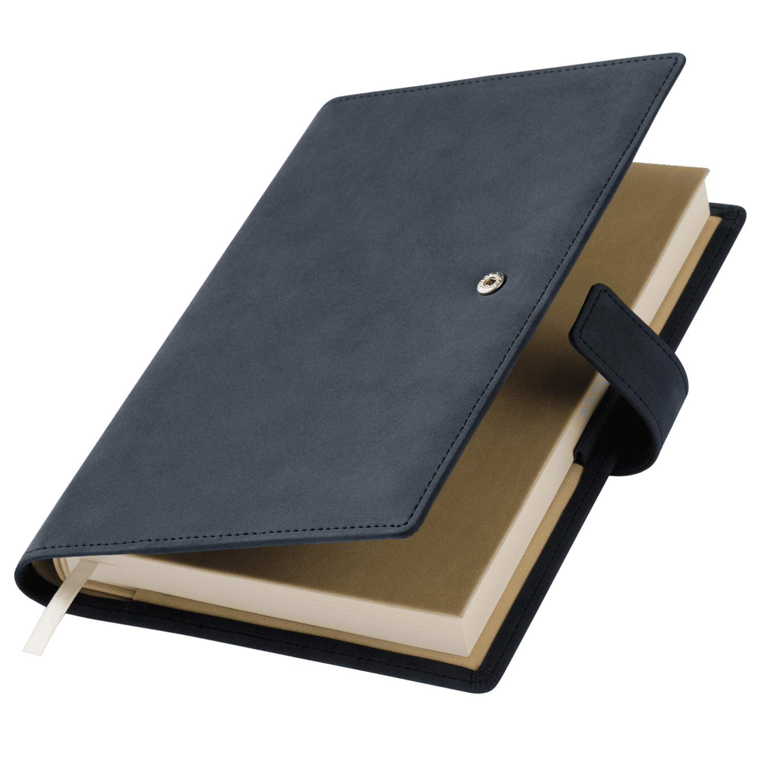 Ежедневник-портфолио Royal NEO недатированный в подарочной коробке, синий