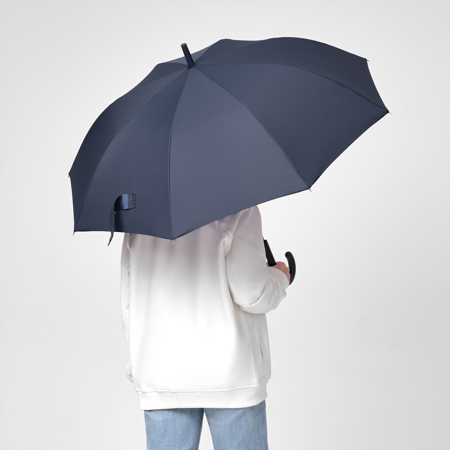 Зонт-трость Phantom, синий — изображение 9