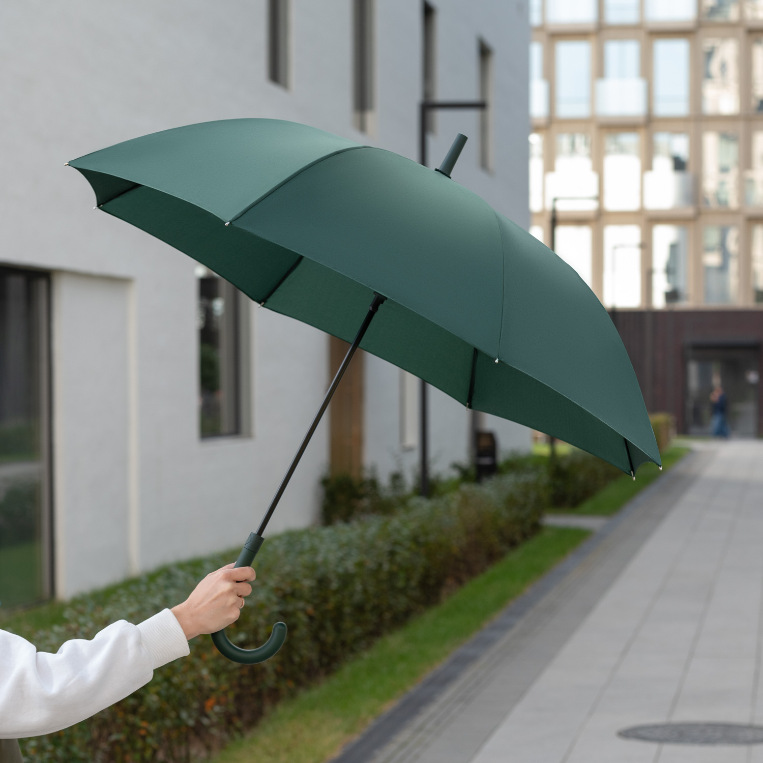 Зонт-трость Phantom, зеленый — изображение 12