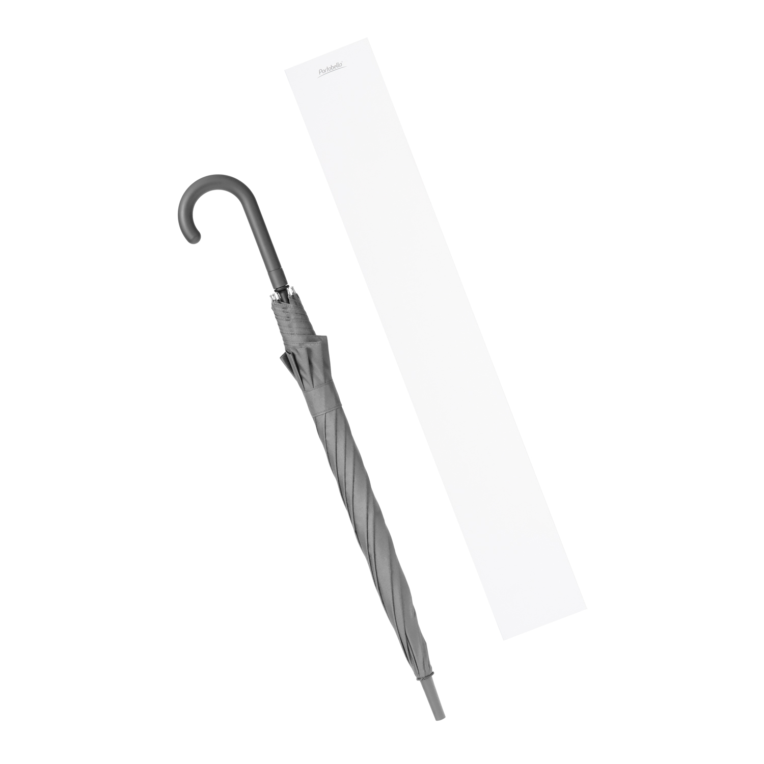 Зонт-трость Phantom, серый — изображение 15