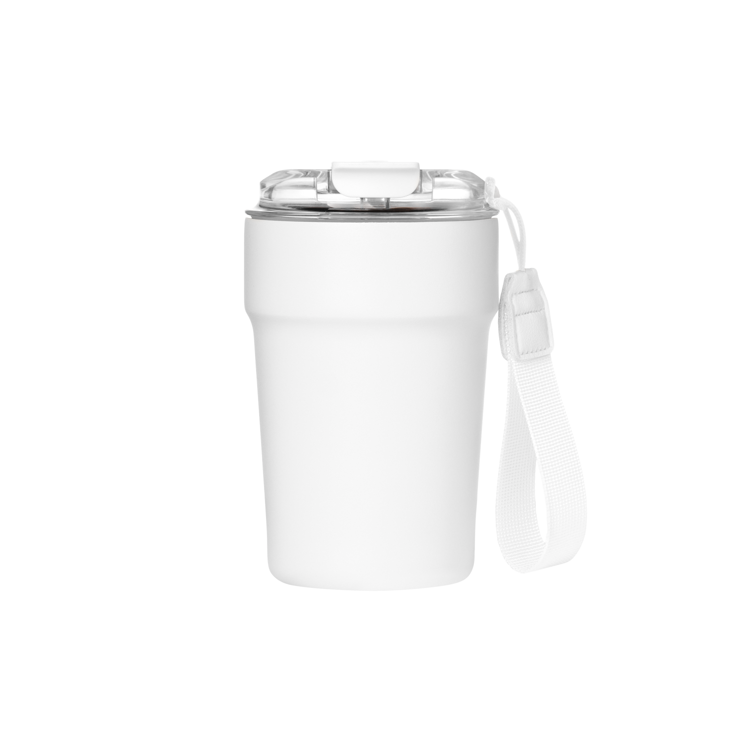 Термокружка вакуумная Monaco, белая