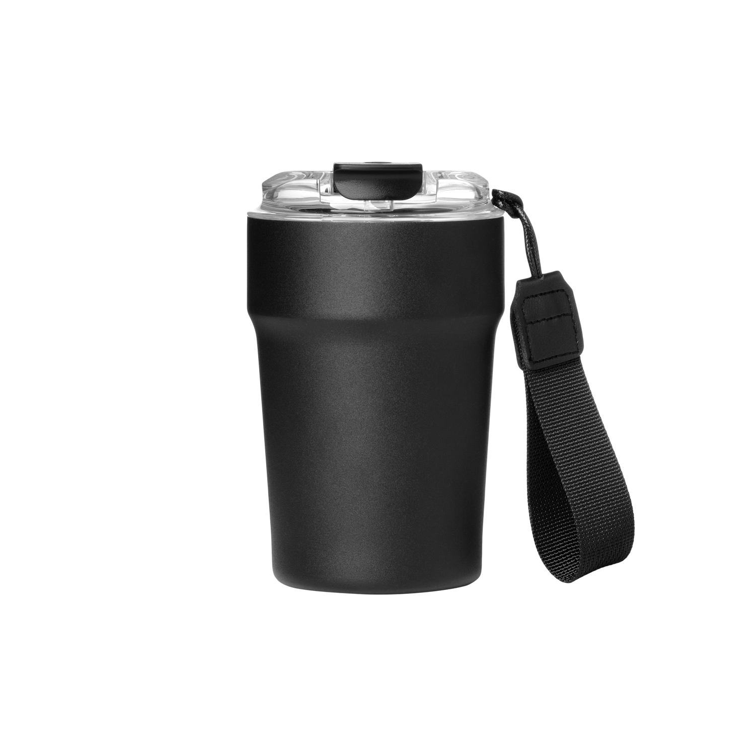 Термокружка вакуумная Monaco, черная