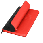 Ежедневник River side недатированный, черный/красный (без упаковки, без стикера)