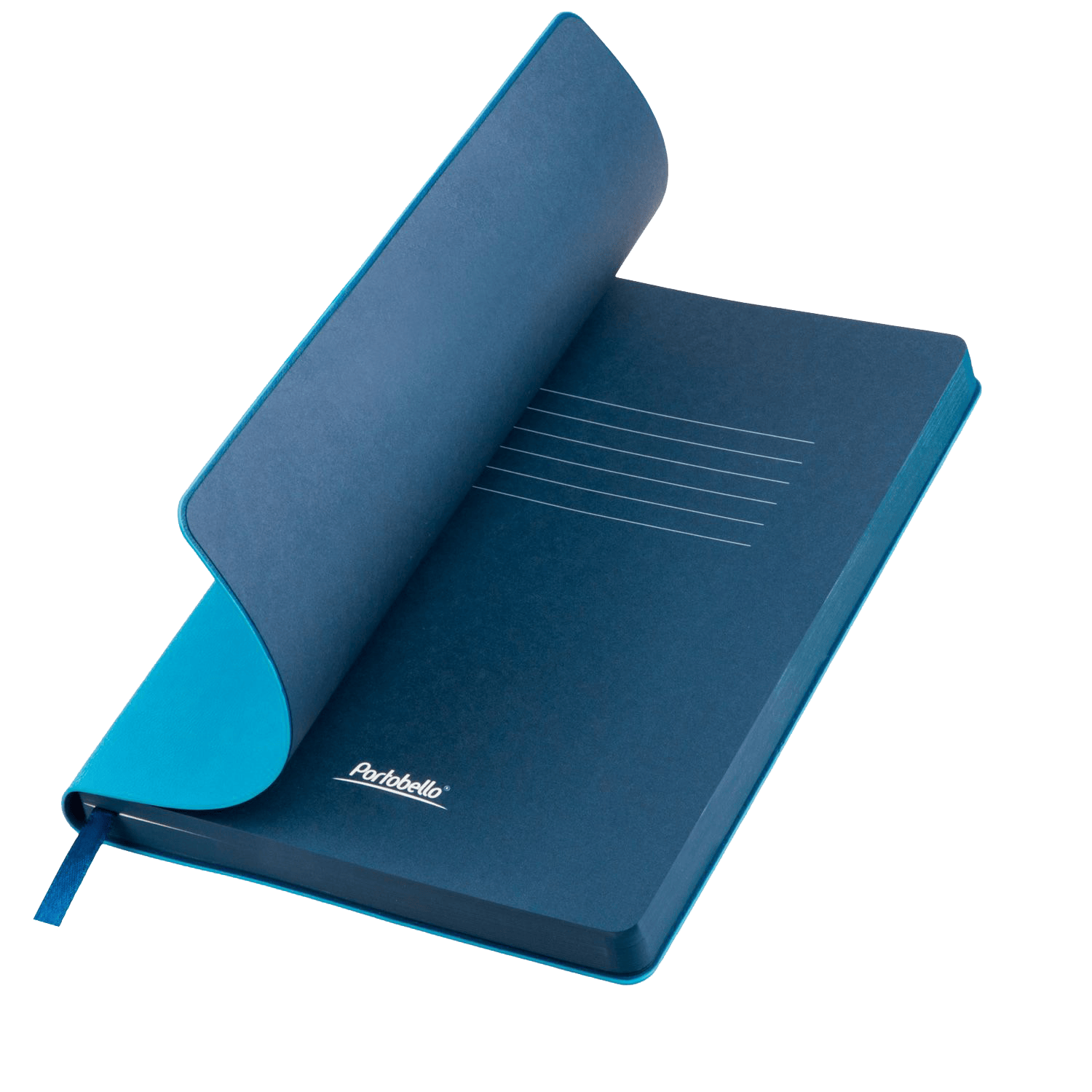 Ежедневник Latte NEW недатированный, голубой/синий (без упаковки, без стикера)