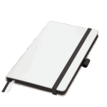 Ежедневник Arctic недатированный, белый/черный