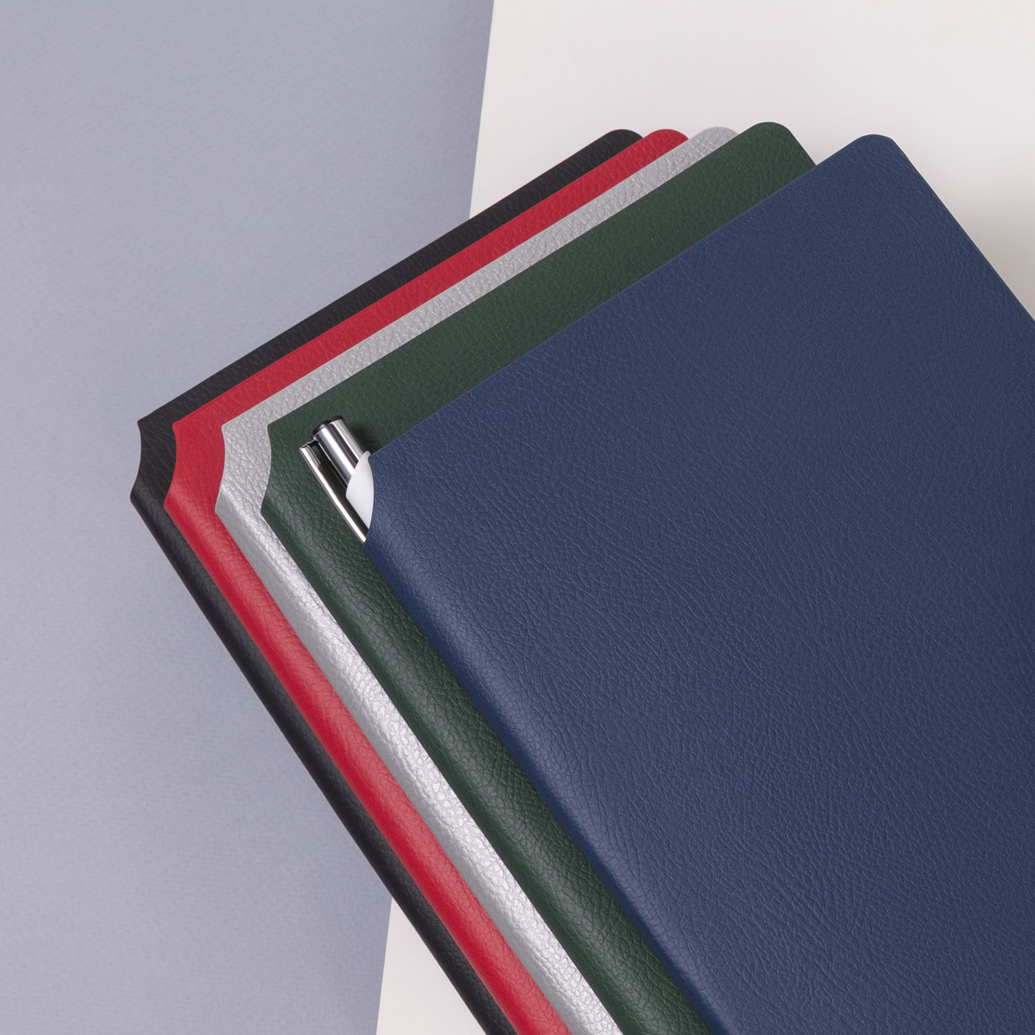 Ежедневник Molto недатированный, серебряный — изображение 12