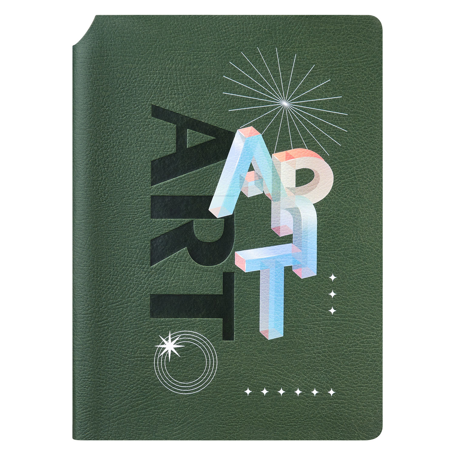 Ежедневник Molto недатированный, серебряный — изображение 13