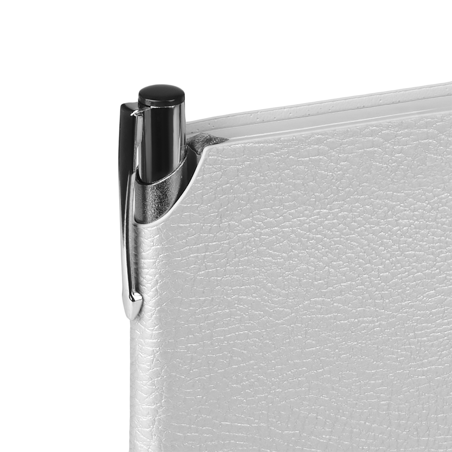 Ежедневник Molto недатированный, серебряный — изображение 8